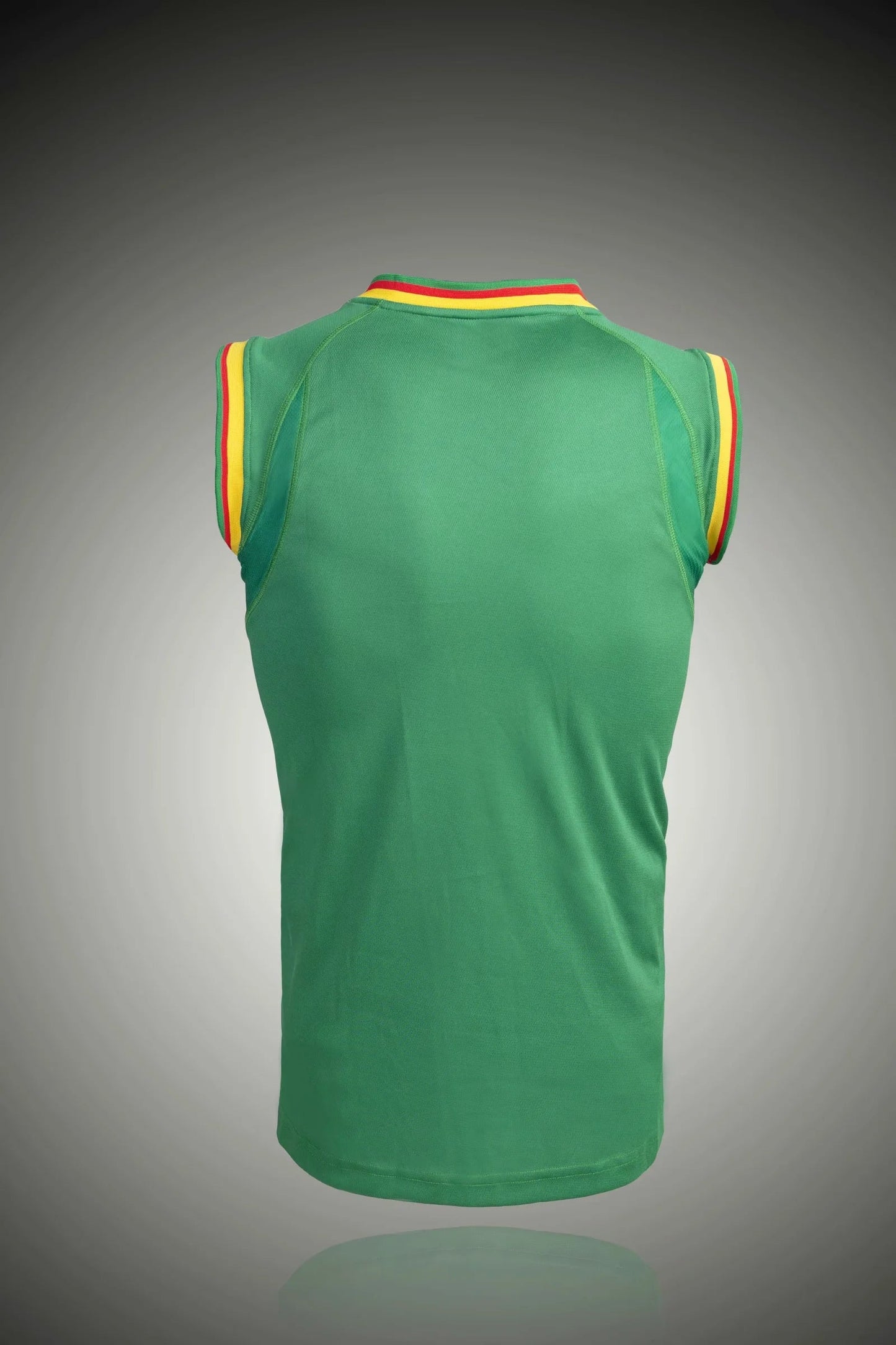 Cameroun maillot vert sans manche 2002 jerseynts