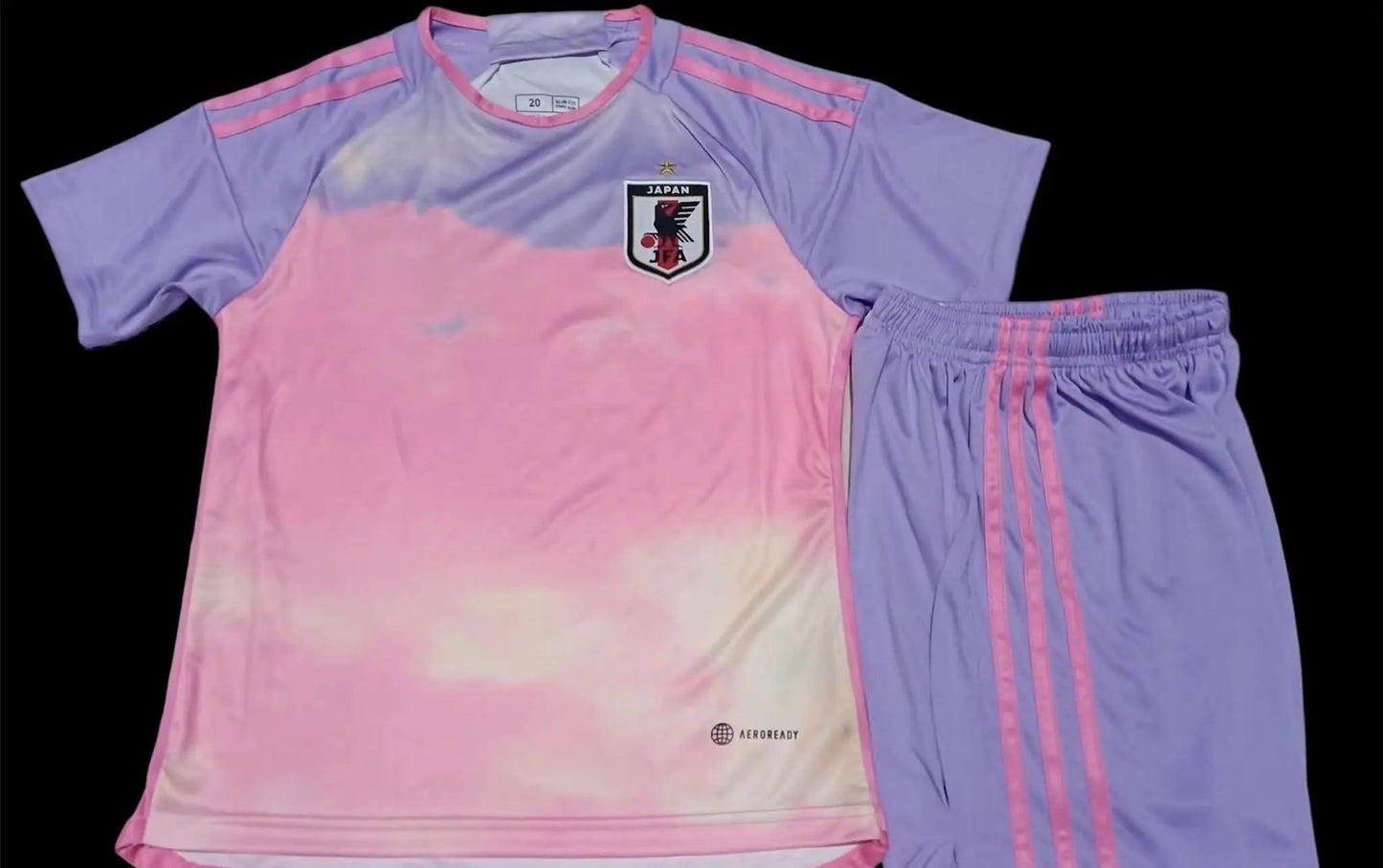 Japon maillot extérieur ensemble Enfant 2023 2024 jerseynts