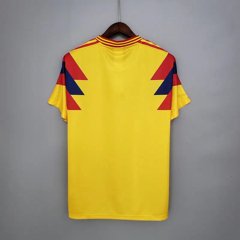 Colombie maillot Domicile Retro 1990 jerseynts