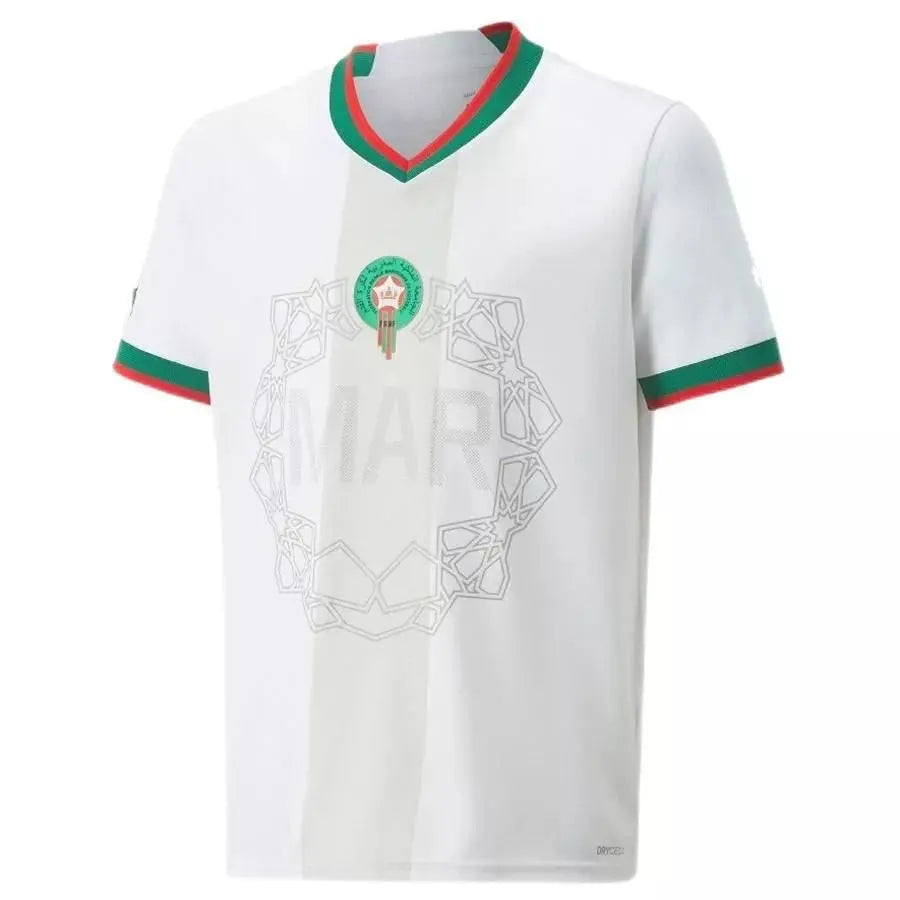 Maroc maillot Coupe Du Monde Blanc 2022 jerseynts