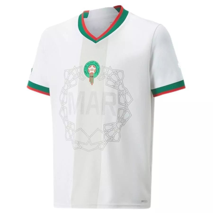 Maroc maillot Coupe Du Monde Blanc 2022 jerseynts