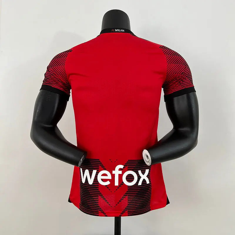 AC Milan maillot Domicile version Player 2023 2024 L'Univers Du Maillot