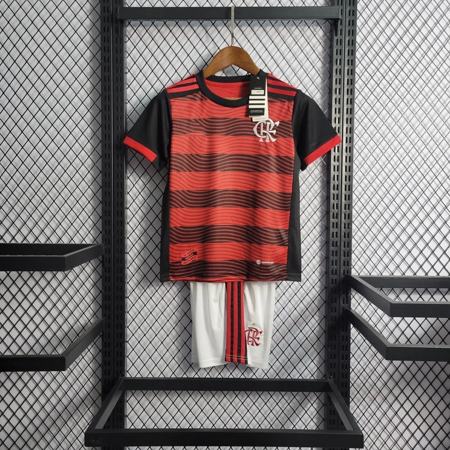 Flamengo maillot Domicile ensemble Enfant 2022 2023 L'Univers Du Maillot