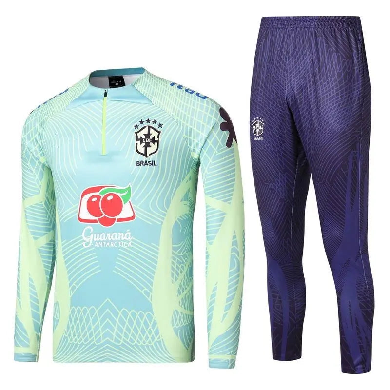 Ensemble Brésil Vert Clair 2022 2023 jerseynts