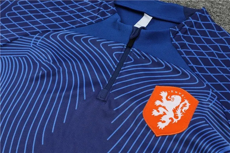 Ensemble Pays Bas Bleu Clair-Foncé 2022 2023 jerseynts