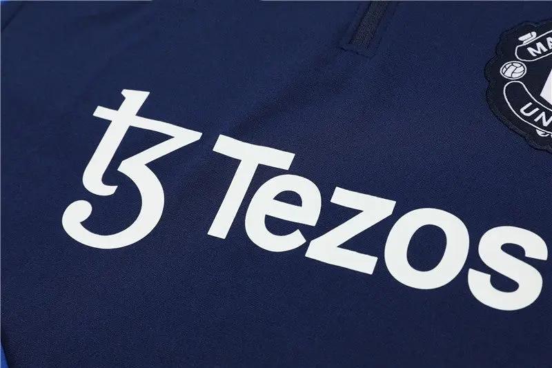 Ensemble Manchester United Bleu Foncé 2023 2024 jerseynts