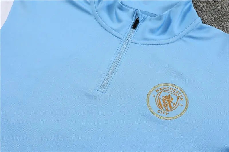 Ensemble Manchester City Bleu Clair 2023 2024 L'Univers Du Maillot
