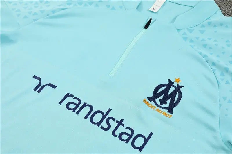 Ensemble Olympique de Marseille Bleu Clair 2023 2024 L'Univers Du Maillot