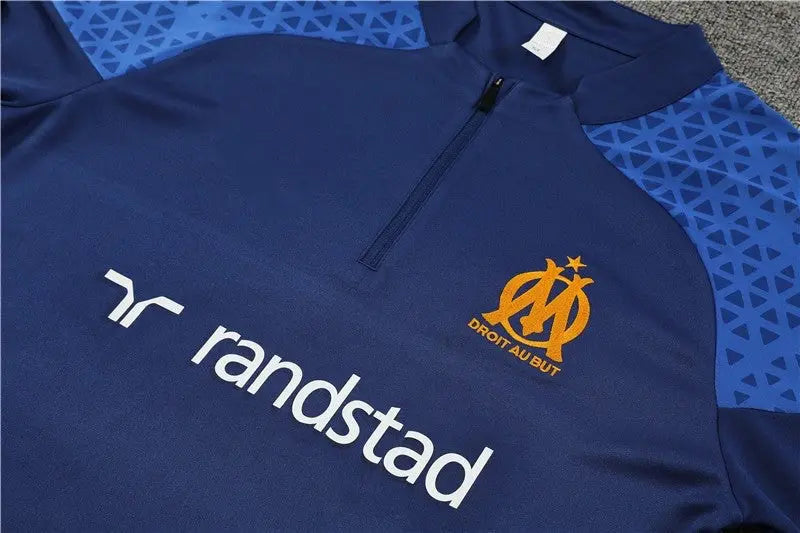 Ensemble Olympique de Marseille Bleu Foncé 2023 2024 jerseynts