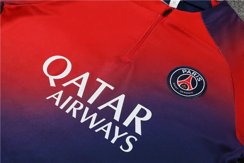 Ensemble PSG Bleu-Rouge 2023 2024 jerseynts