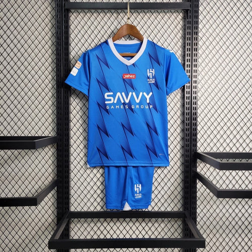 Arabie Saoudite Al-Hilal maillot Domicile ensemble Enfant 2023 2024
