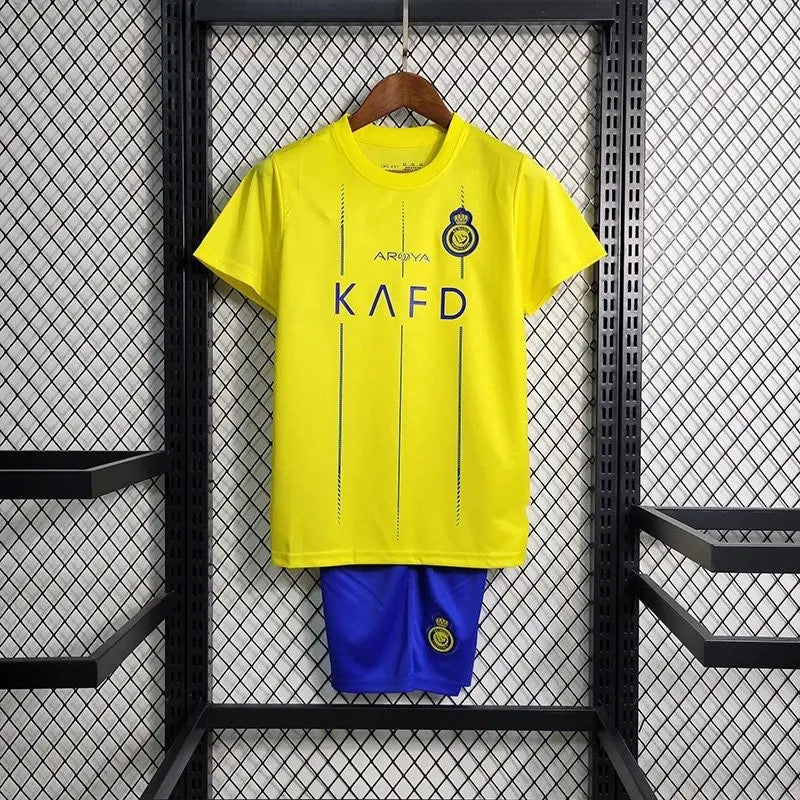 Arabie Saoudite Al-Nassr maillot Domicile ensemble Enfant 2023 2024 L'Univers Du Maillot