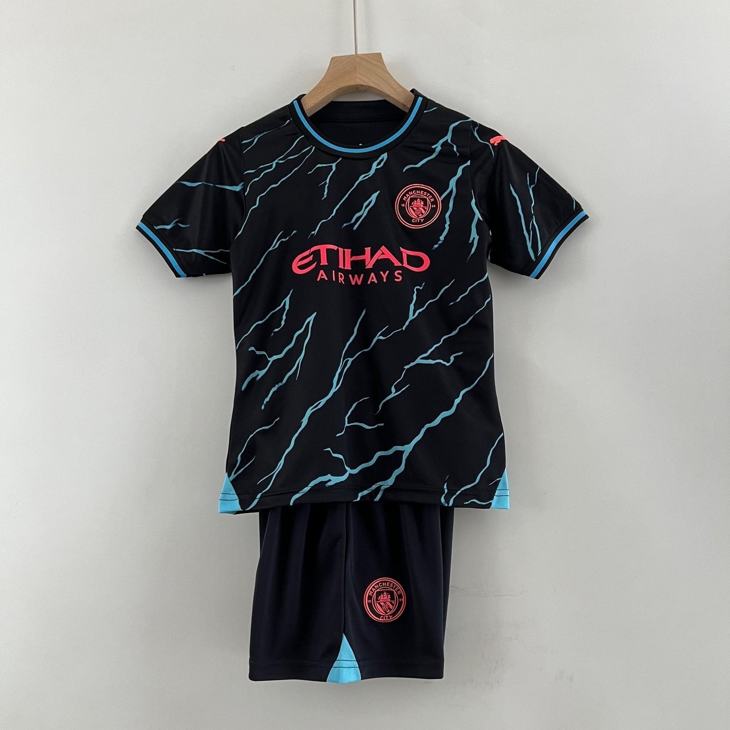 Manchester City maillot third ensemble Enfant 2023 2024 jerseynts