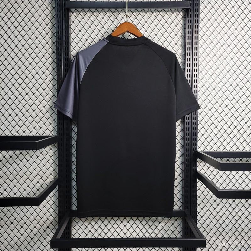 Olympique de Marseille maillot entraînement Totalement Noir 2023 2024 jerseynts