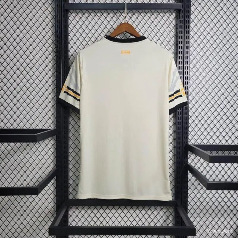 Cruzeiro maillot Édition spéciale Beige-Noir 2023 2024 jerseynts