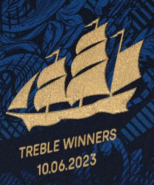 Manchester City « The Treble » Édition limitée version Player 2023 2024 Jerseynts