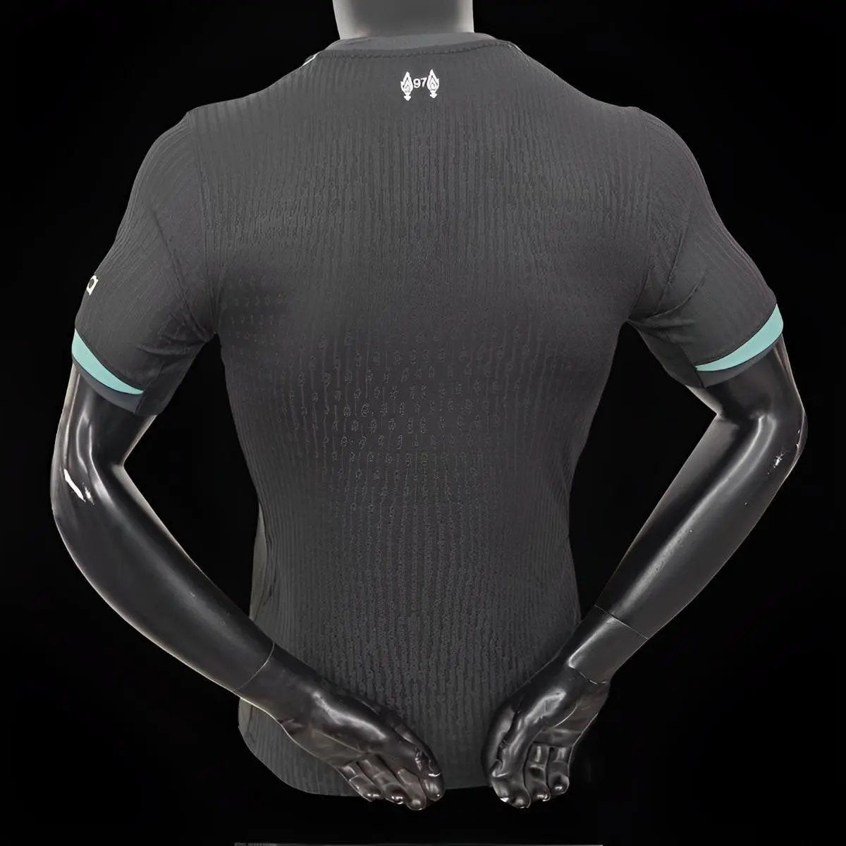 Liverpool maillot extérieur version Player Totalement Noir 2023 2024 jerseynts