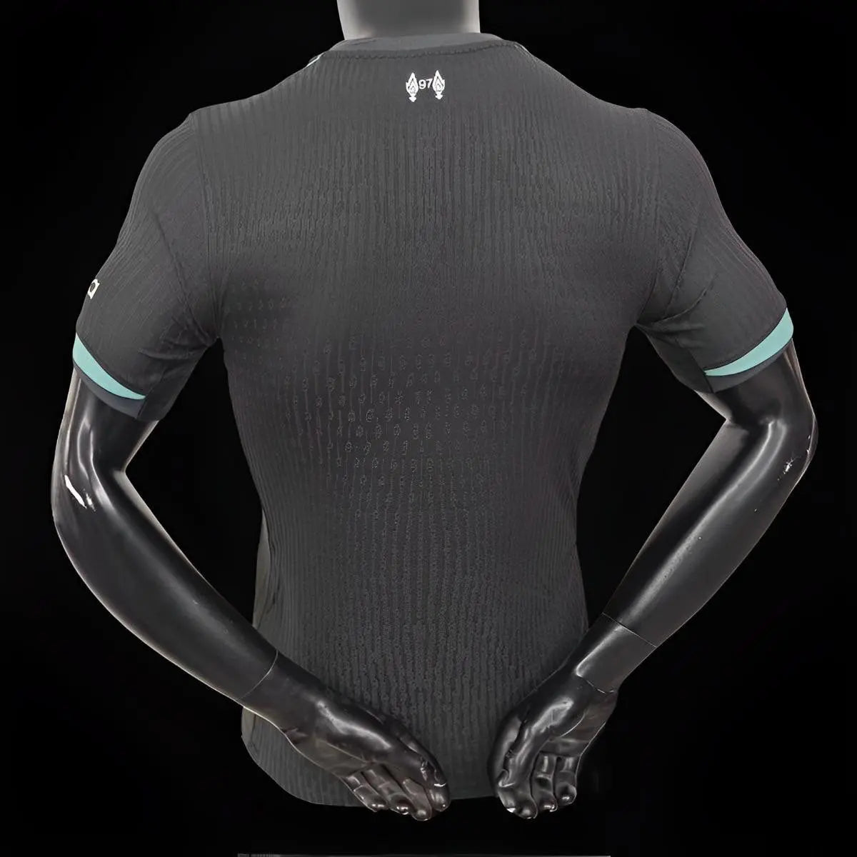 Liverpool maillot extérieur version Player Totalement Noir 2023 2024 jerseynts
