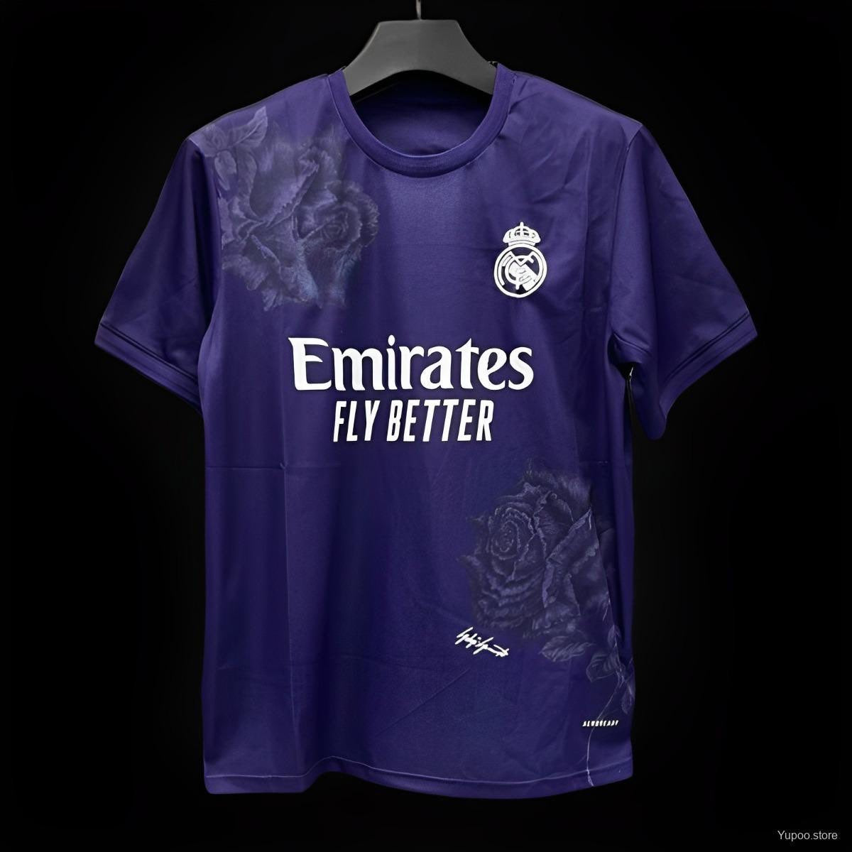 Maillot Real Madrid x Yamamoto Violet 2024 2025 jerseynts