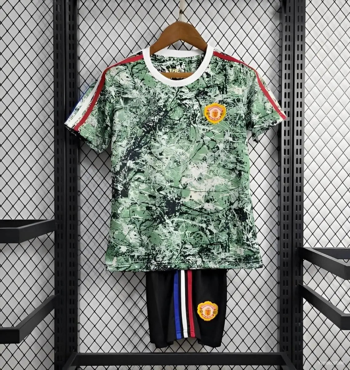 24/25 Ensemble Enfant Manchester United F.C X Stone Roses L'Univers Du Maillot