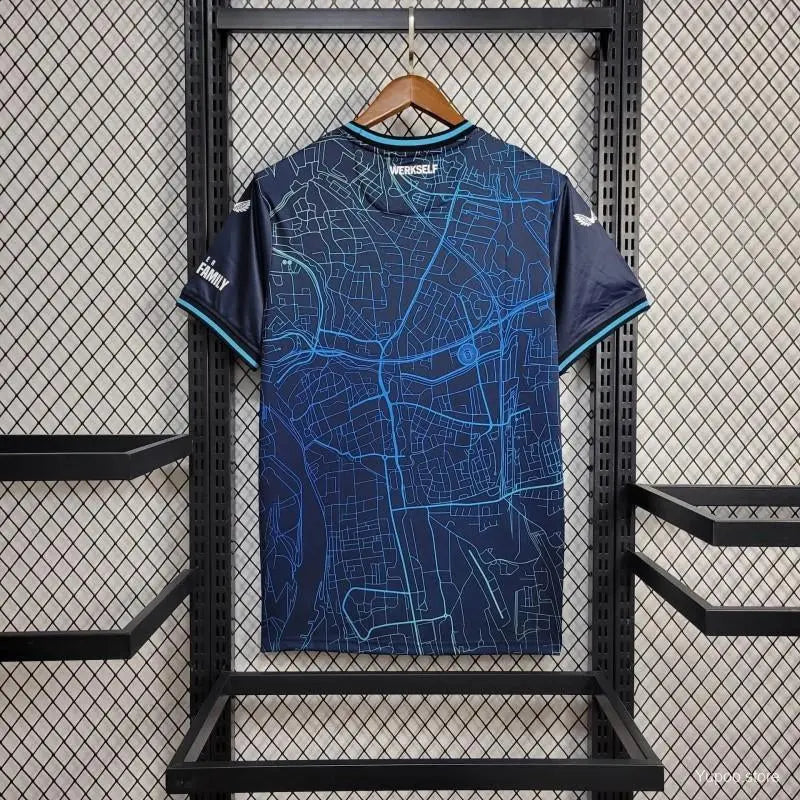 Maillot 24/25 Bayer 04 Leverkusen Charcoal Bleu L'Univers Du Maillot