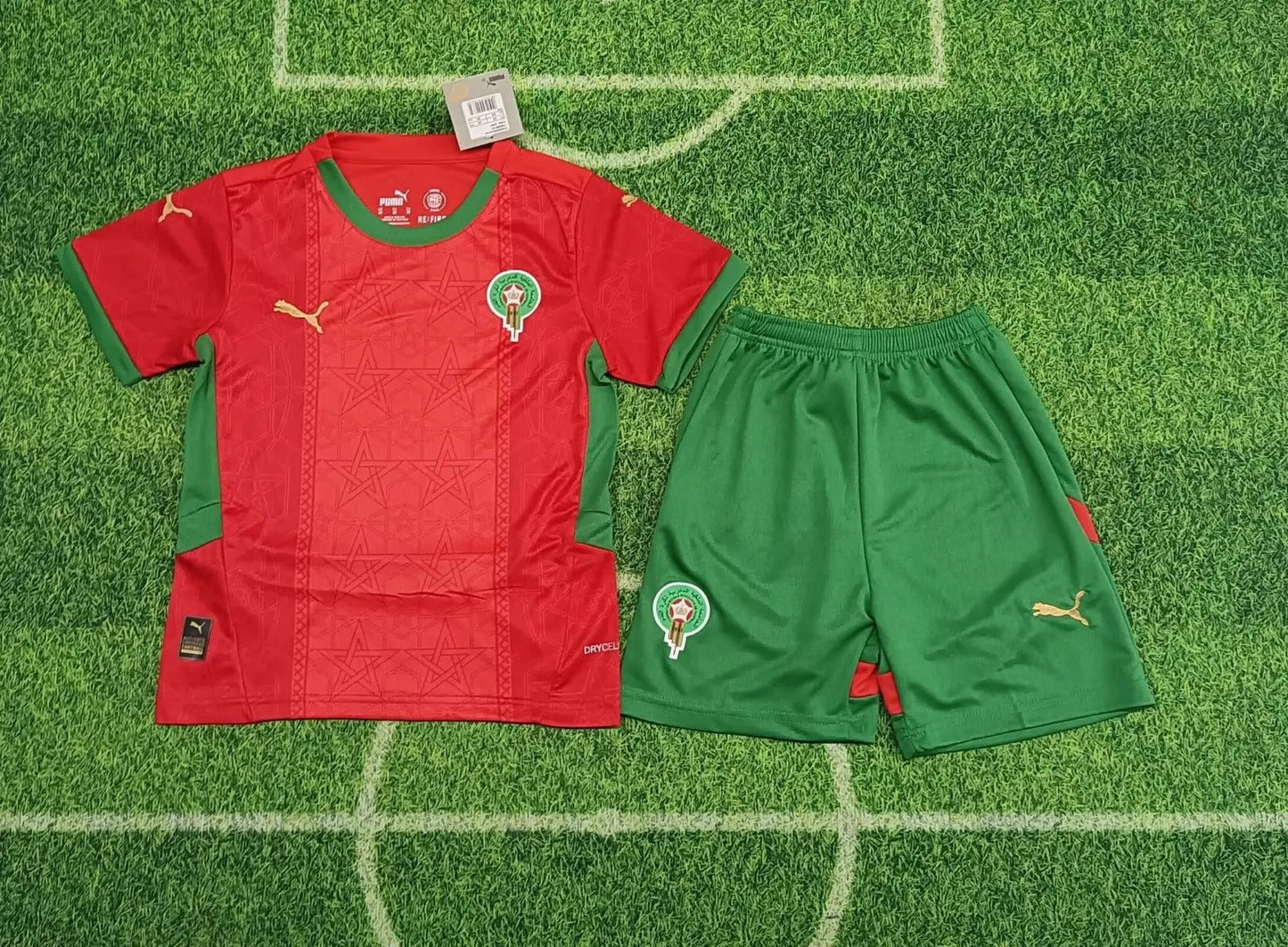 24/25 Ensemble Enfant Maroc Rouge jerseynts