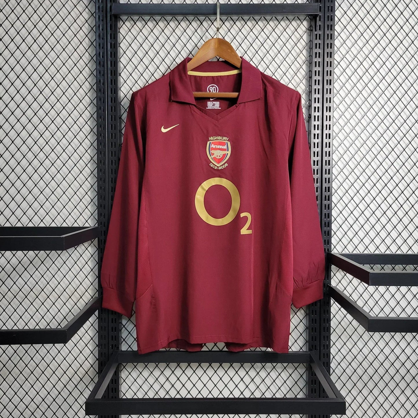 Maillot 05/06 Arsenal Rétro Manches Longues jerseynts