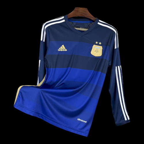 Maillot 2014 Argentine Manches Longues Extérieur jerseynts