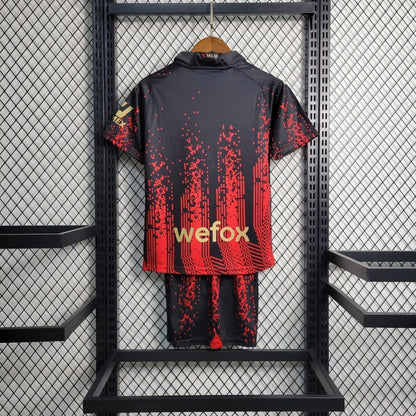 AC Milan maillot Extérieur ensemble Enfant 2023/2024 L'Univers Du Maillot