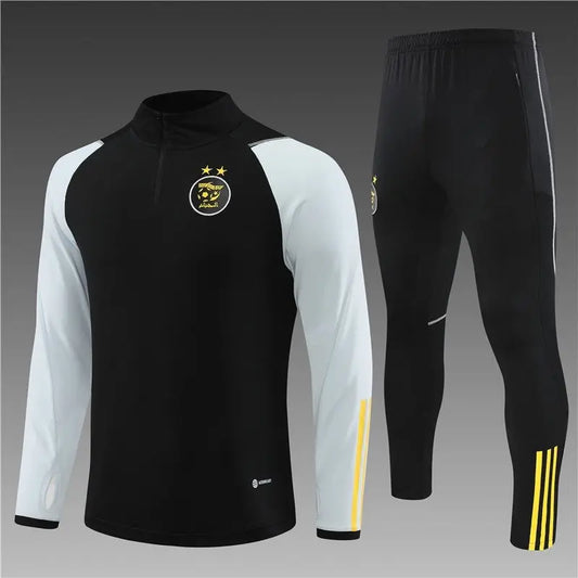 Ensemble Algérie Noir-Blanc 2023 2024 L'Univers Du Maillot