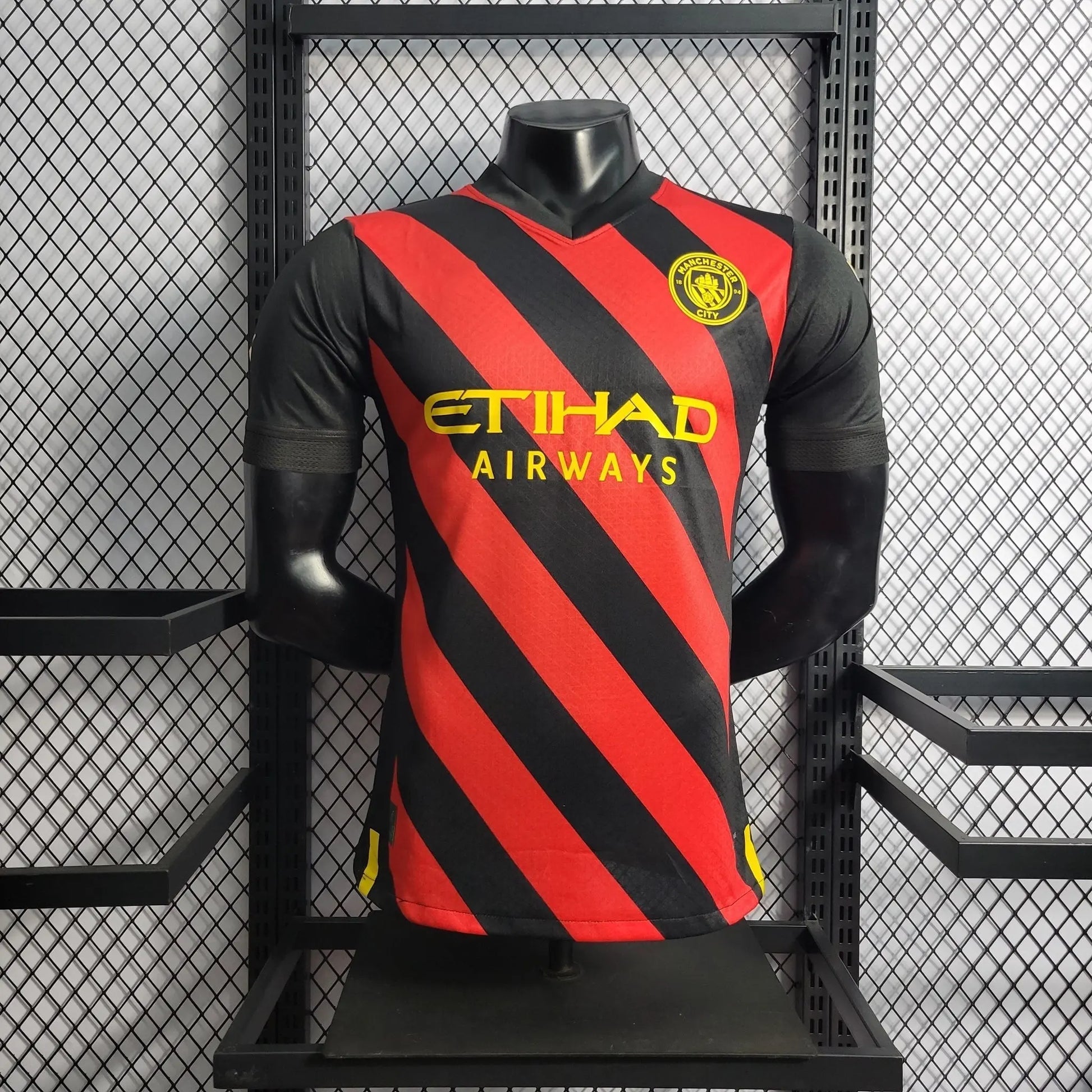 Manchester City away version Player Noir 2022 2023 L'Univers Du Maillot
