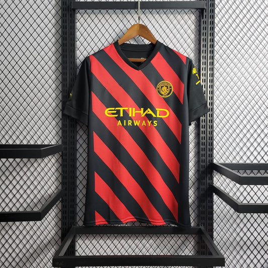 Manchester City away Noir 2022 2023 L'Univers Du Maillot