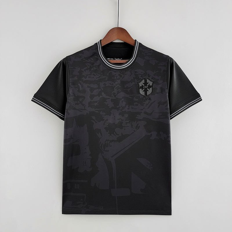 Brésil maillot Full Black 2022 L'Univers Du Maillot
