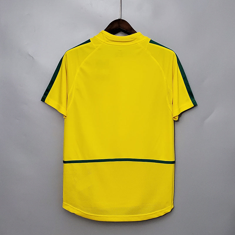 Brésil maillot Domicile Retro 2002 L'Univers Du Maillot