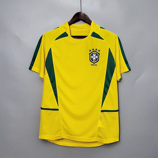 Brésil maillot Domicile Retro 2002 L'Univers Du Maillot