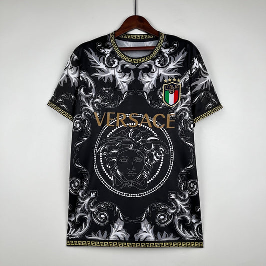 Italy Concept Noir Doré 2023 2024 L'Univers Du Maillot