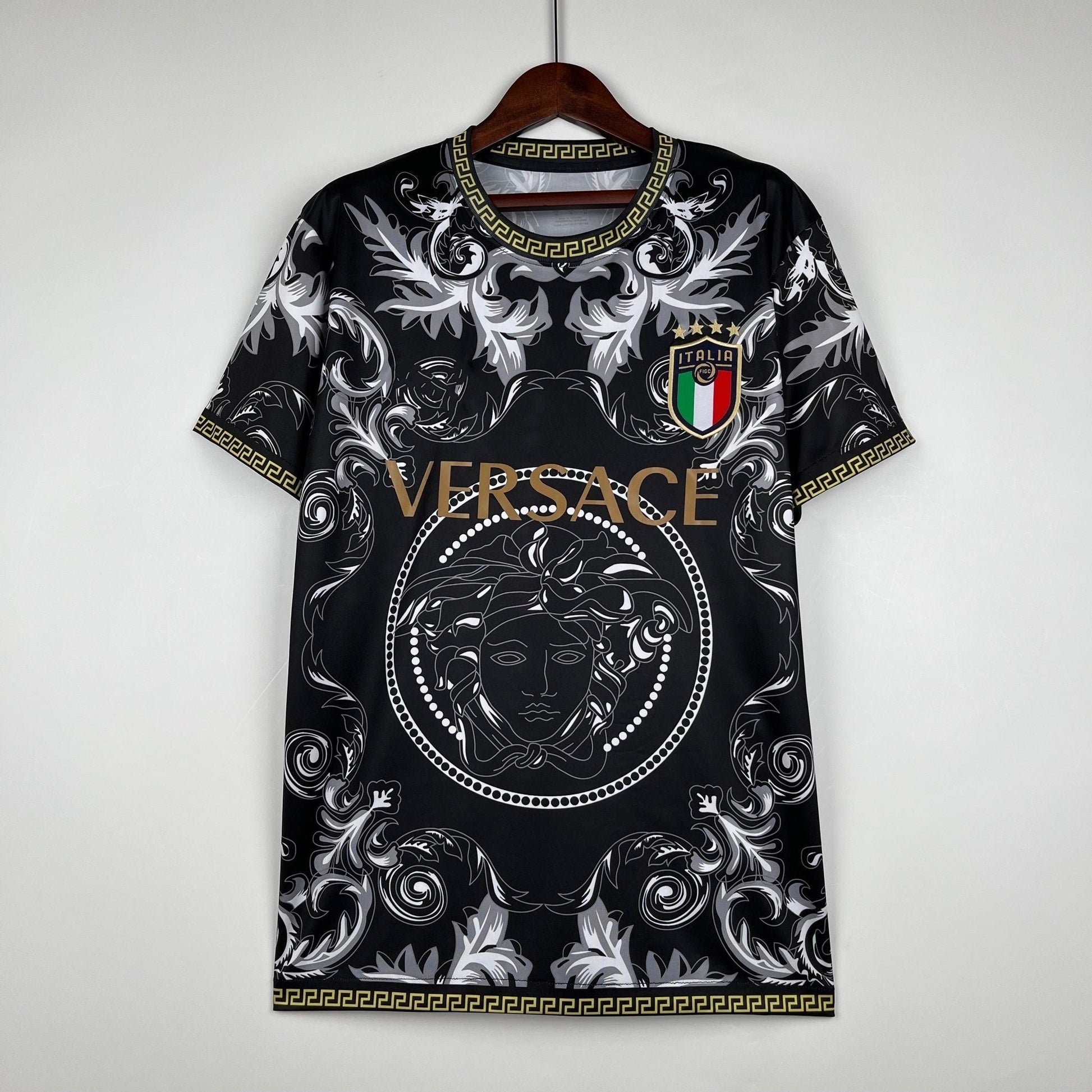 Italy Concept Noir Doré 2023 2024 L'Univers Du Maillot