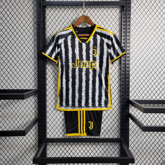 Juventus maillot Domicile ensemble Enfant 2023 2024 L'Univers Du Maillot