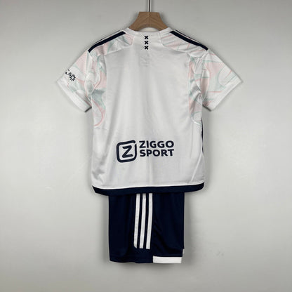 Ajax maillot Extérieur ensemble Enfant 2023 2024 L'Univers Du Maillot