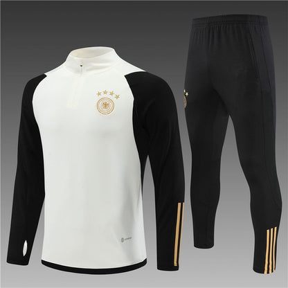 Ensemble Allemagne Beige-Noir 2023 2024 L'Univers Du Maillot