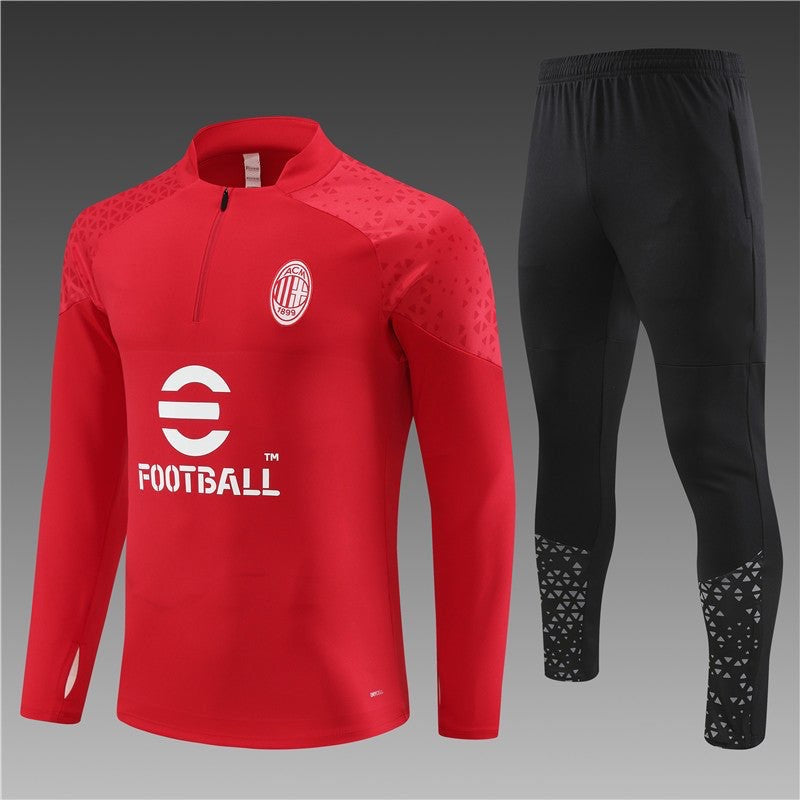 Ensemble AC Milan Rouge 2023 2024