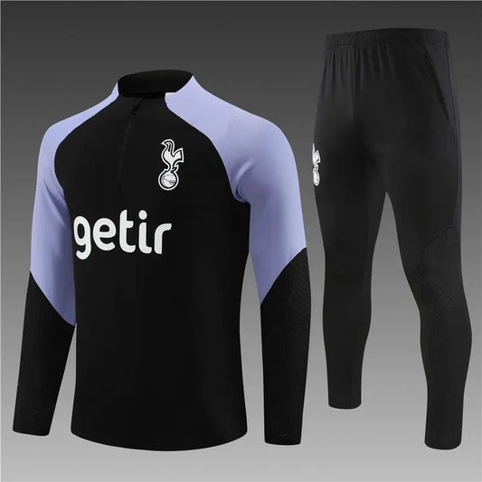 Ensemble Tottenham Noir-Violet 2023 2024 L'Univers Du Maillot