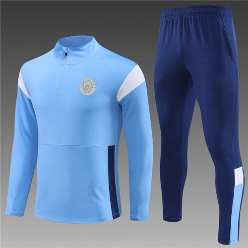 Ensemble Manchester City Bleu Clair 2023 2024