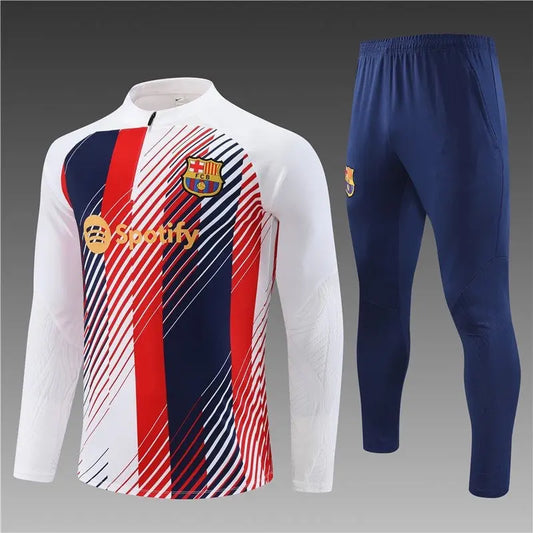Ensemble FC Barcelone Blanc 2023 2024 L'Univers Du Maillot