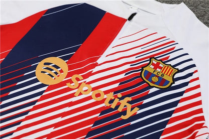 Ensemble FC Barcelone Blanc 2023 2024 L'Univers Du Maillot