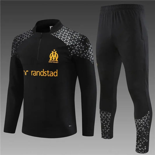 Ensemble Olympique de Marseille Noir 2023 2024 L'Univers Du Maillot