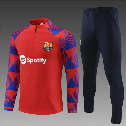 Ensemble FC Barcelone  Rouge-Bleu 2023 2024 L'Univers Du Maillot