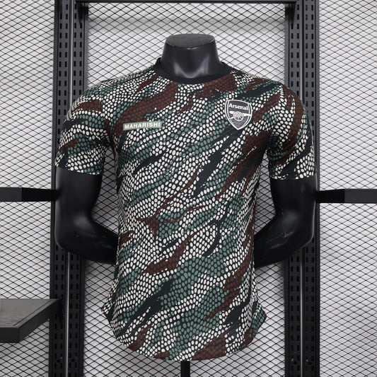 Arsenal x MAHARISHI maillot Édition limitée 2023 2024 L'Univers Du Maillot