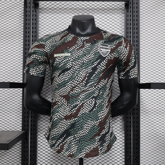 Arsenal x MAHARISHI maillot Édition limitée 2023 2024 L'Univers Du Maillot