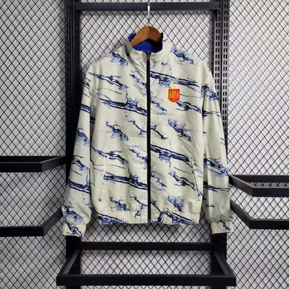 Veste coupe vent Espagne Gris 2023 2024